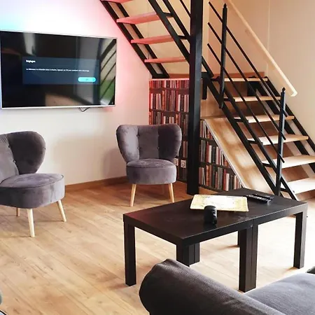 80m² Proche Frontiere Belge, Jardin Privatif, Terrasse, Inclus, 2 Chambres, Wifi - Fr-1-510-133 Prázdninový dům