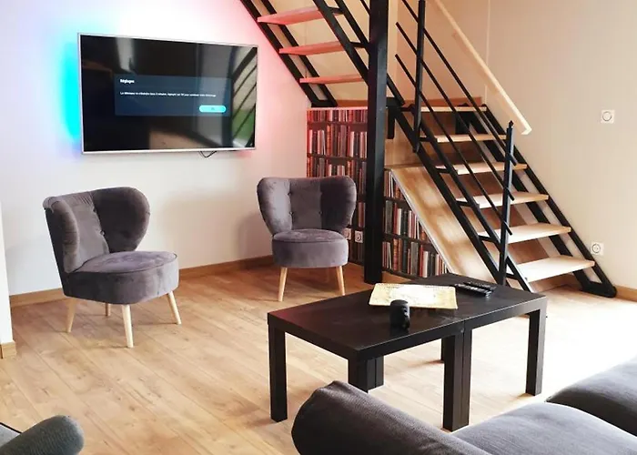 80m² Proche Frontière Belge, Jardin Privatif, Terrasse, Inclus, 2 Chambres, Wifi - Fr-1-510-133 Hébergement de vacances