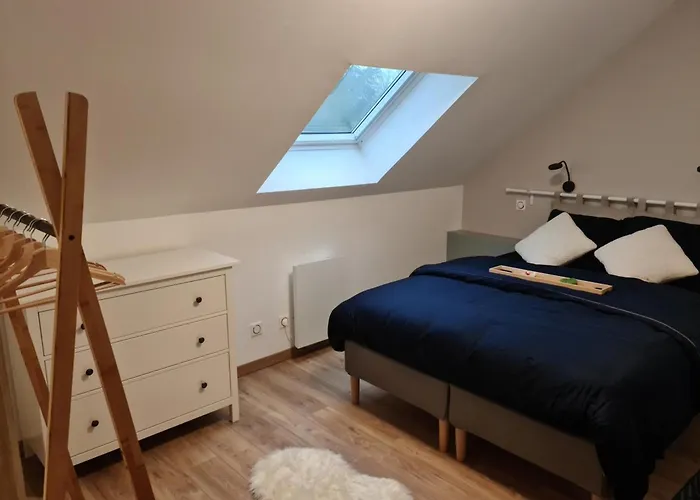 80m² Proche Frontière Belge, Jardin Privatif, Terrasse, Inclus, 2 Chambres, Wifi - Fr-1-510-133 Hébergement de vacances Sebourg