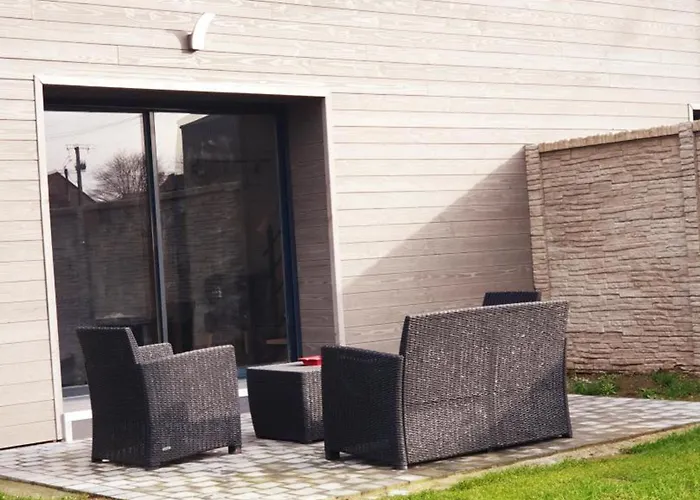 80m² Proche Frontiere Belge, Jardin Privatif, Terrasse, Inclus, 2 Chambres, Wifi - Fr-1-510-133 Vakantiehuis